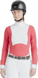Produktbild von Horse Pilot Monica Reitshirt Damen Langarm Rosa Bunt Größe L