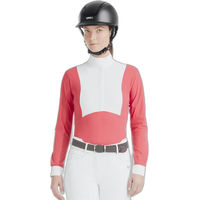 Produktbild von Horse Pilot Monica Reitshirt Langarm Damen Rosa Bunt Grösse 2XS