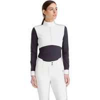 Produktbild von Horse Pilot Monica Wettbewerbshemd Damen in Blau und Weiß Größe XS