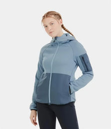 Produktbild von Horse Pilot Pampa Fleecejacke mit Kapuze für Damen in Blau