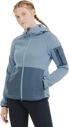 Produktbild von Horse Pilot Pampa Reitjacke Fleece mit Kapuze Damen Blau XL