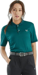 Produktbild von Horse Pilot Reit-Poloshirt Atlas Unisex Grün 2XS