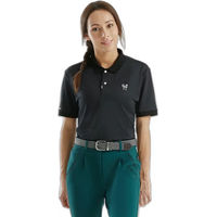 Produktbild von Horse Pilot Reit-Poloshirt Atlas Unisex Schwarz 2XS