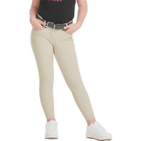 Produktbild von Horse Pilot Reithose für Mädchen Kids X-Design in Weiß und Beige mit Öko-Tex Zertifizierung