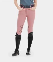 Produktbild von Horse Pilot Reithose X-Design Damen mit Mid Grip in Rosa XS wasserabweisend und Öko-Tex zertifiziert