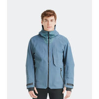 Produktbild von Horse Pilot Reitjacke Element für Herren mit Kapuze wasserdicht Blau Größe L