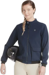 Produktbild von Horse Pilot Reitjacke für Damen in Blau Größe XL wasserabweisend