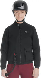 Produktbild von Horse Pilot Reitjacke für Damen in Schwarz wasserabweisend Größe M