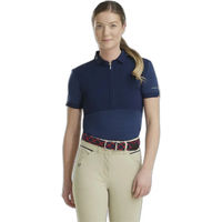 Produktbild von Horse Pilot Reitpolo Aeromesh für Damen in Blau Größe XS