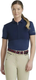 Produktbild von Horse Pilot Reitshirt Aeromesh für Damen in Blau Größe XL