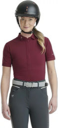 Produktbild von Horse Pilot Reitshirt Aeromesh für Damen in Rot Größe L