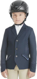 Produktbild von Horse Pilot Reitturnierjacke Aeromesh für Kinder Sommer Blau Grösse 12 Jahre