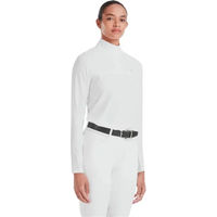 Produktbild von Horse Pilot Sunrise Reitshirt für Damen in Weiß mit langen Ärmeln Größe L