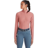 Produktbild von Horse Pilot Suntech Reitshirt Langarm für Damen Sommer Weiß Rosa Größe M
