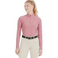 Produktbild von Horse Pilot Suntech Reittrikot Damen Langarm Sommer Weiß Rosa OEKO-TEX Standard 100 Größe L