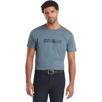 Produktbild von Horse Pilot T-Shirt für Herren aus Baumwolle Blau Größe M OEKO-TEX Standard 100
