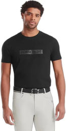 Produktbild von Horse Pilot T-Shirt für Herren aus Baumwolle Schwarz Größe M OEKO-TEX Standard 100