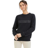 Produktbild von Horse Pilot Team Sweatshirt für Damen in Blau oder Schwarz Größe XL