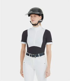 Produktbild von Horse Pilot Turniershirt HP Monica kurzarm für Damen in Schwarz