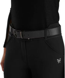 Produktbild von Horse Pilot Veggie Belt Reitgürtel aus Naturmaterial Schwarz