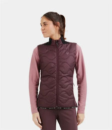 Produktbild von Horse Pilot Weste für Damen aus Fleece in Rot Größe L wasserabweisend