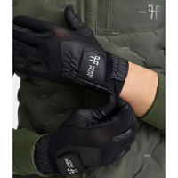 Produktbild von Horse Pilot Wettkampf Handschuhe aus Kunstleder für Sommer und Unisex in Schwarz Taille 8,5