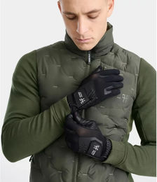 Horse Pilot Wettkampf Handschuhe aus Kunstleder Schwarz Unisex – Bild 1 von 1