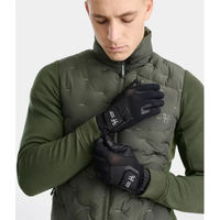 Produktbild von Horse Pilot Wettkampf Handschuhe aus Kunstleder Schwarz Unisex