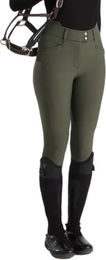 Produktbild von Horse Pilot X Perform Iconic Reithose für Damen in Grün mit Mid-Grip und formendem Schnitt