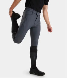Produktbild von Horse Pilot X Perform Iconic Reithose Mid Grip für Herren in Blau oder Grau Größe 44