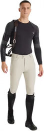 Produktbild von Horse Pilot X-Perform Iconic Reithose mit Mid Grip für Herren in Grau oder Beige Größe 48