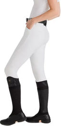 Horse Pilot X-Perform Iconic Turnierhose Damen mit Mid Grip in Weiß Größe 38 – Bild 1 von 8
