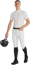 Produktbild von Horse Pilot X-Perform Iconic Turnierhose mit Mid Grip für Herren in Weiß Größe 44