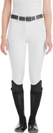 Produktbild von Horse Pilot X-Perform Turnierhose Damen mit Mid Grip in Weiß Größe 34