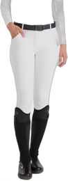 Produktbild von Horse Pilot X Prime Damen Wettbewerbsreithose mit vollem Besatz in Weiß