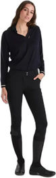 Produktbild von Horse Pilot X prime Reithose mit vollem Sitz für Damen in Schwarz Größe 42