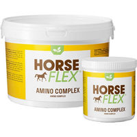 Produktbild von HorseFlex Amino Complex Ergänzungsfutter für Pferde zur Unterstützung von Muskelaufbau bei Fohlen, Aufzucht sowie Sport und Leistung 3 kg