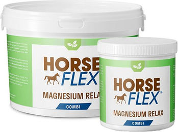 HorseFlex Magnesium Relax Kombi Nahrungsergänzung für Pferde 1 kg Nachfüllbeutel – Bild 1 von 2