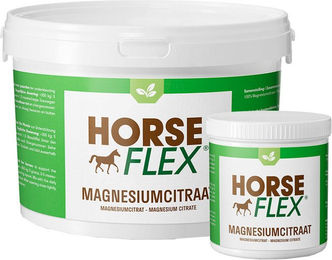 HorseFlex Magnesiumcitrat Pulver für Pferde zur Unterstützung von Muskeln und Nervensystem 1 kg – Bild 1 von 3