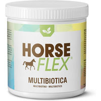 Produktbild von HorseFlex Multibiotica Ergänzungsfutter für Pferde zur Unterstützung der Magen-Darm-Verdauung 750 g