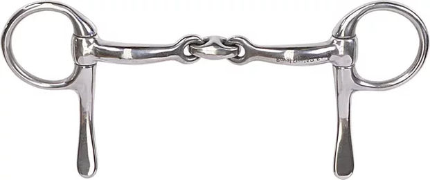 Produktbild von HorseGuard 2-Ring Gebiss Trotting aus Edelstahl in Silber für Pferde