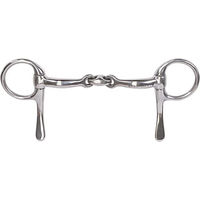 Produktbild von HorseGuard 2-Ring Gebiss Trotting aus Edelstahl in Silber für Pferde