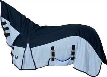 Produktbild von HorseGuard Aiman Fliegendecke für Pferde in Blau