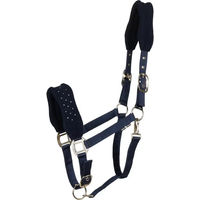 Produktbild von HorseGuard Anabel Nylon Halfter für Pferde Blau Pony