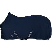 Produktbild von HorseGuard Cooler Decke für Pferde Fleece Abschwitzdecke Blau 145 cm