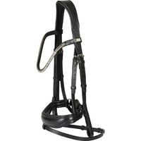 Produktbild von HorseGuard Cryll 26.1 Trense für Pferde in Schwarz aus Leder