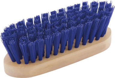 Produktbild von HorseGuard Dandy Pferdestopfen Bürste aus Holz in Blau