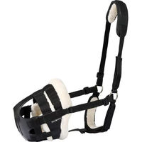 Produktbild von HorseGuard Easy Breathe Maulkorb für Pferde in Schwarz aus Kunststoff