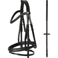 Produktbild von HorseGuard Emi 24.2 Leder Zaumzeug für Ponys in Schwarz
