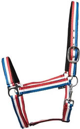 Produktbild von HorseGuard Faxi Pferd Halfter aus Nylon in Blau oder Bunt